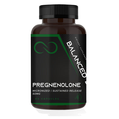 Balanced Dose Pregnenolone 50 MG + Omega-3