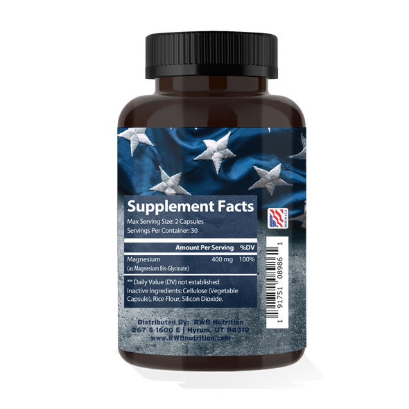 RWB Magnesium Glycinate 400 MG
