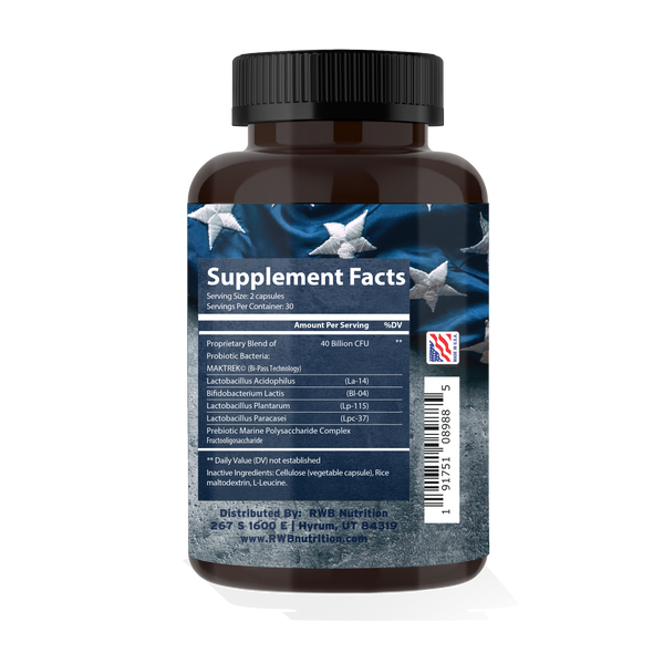 RWB 4-Strain Probiotic Blend