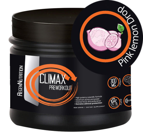Regen Nutrition CLIMAX Preworkout Pink Lemon Drop