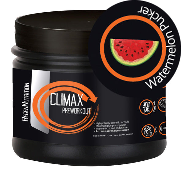 Regen Nutrition CLIMAX Preworkout Watermelon Pucker